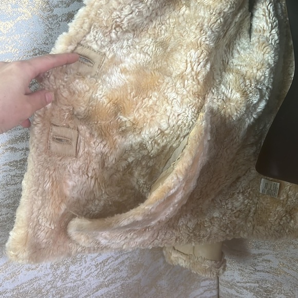 Vintage RARE Jessica By Christopher 100% Genuine Leather Jacket Size 10 - Picture 8 of 15